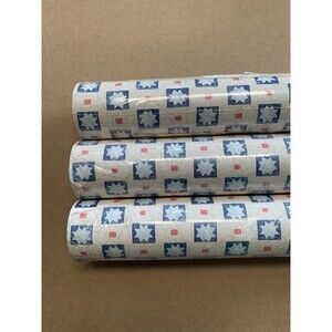 Wallpaper Imperial (3 Rolls) 20 1/2” X 11 Yd.  Each Roll . NOS VINTAGE SEALED.